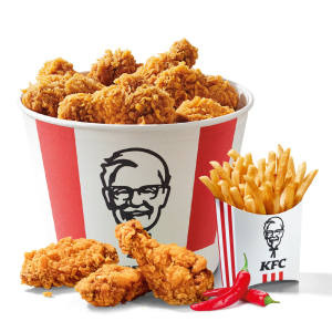 Hot & Spicy Bucket + Hranolky ZADARMO