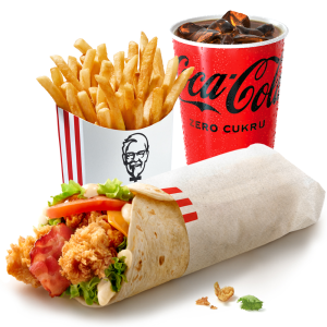 Deluxe Bacon Twister Menu