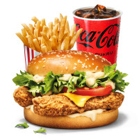 Veggie Original Deluxe Burger Menu